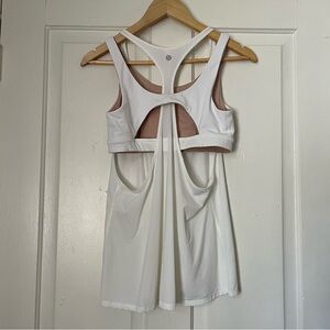 Lululemon All Sport Support Tank in white | size 8